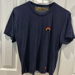 Women size M medium aviator nation rainbow